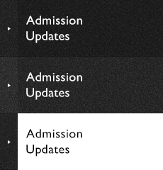 Admission Updates