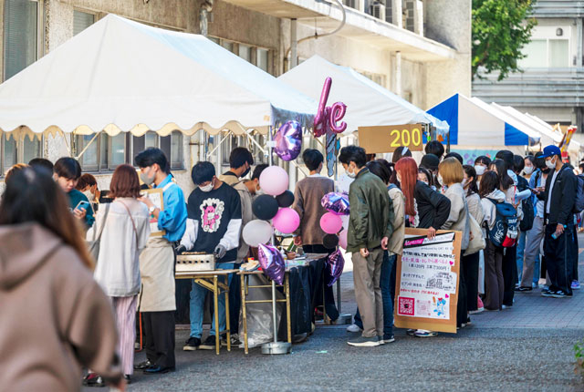 Food and game booths