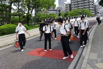 Ground Zero VR Video Project. Hiroshima Prefectural, Fukuyama Technical High School