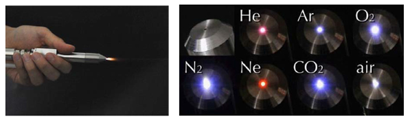 The multi-gas plasma device