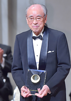 Honorary Professor Yasuharu Suematsu Photo courtesy of the Japan Prize Foundation