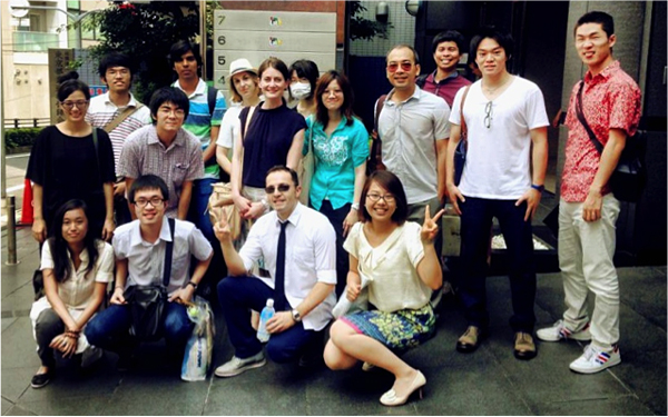 KMUTT and Tokyo Tech students and faculties meeting in Tokyo, July 2014
