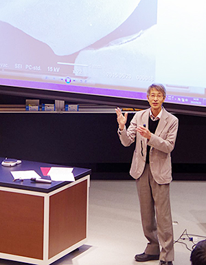 Institute Professor Hitoshi Tokura