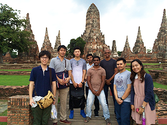 Study tour to the ancient city of Ayutthaya