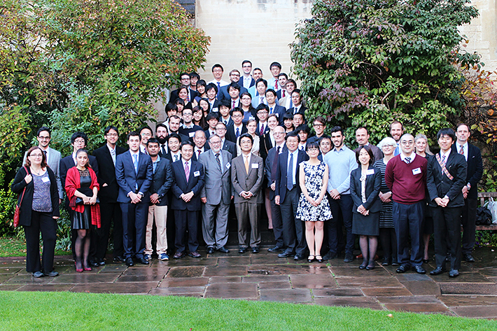 Group photo before formal dinner