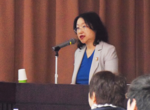 Ms. Hasegawa from Japan Business Federation