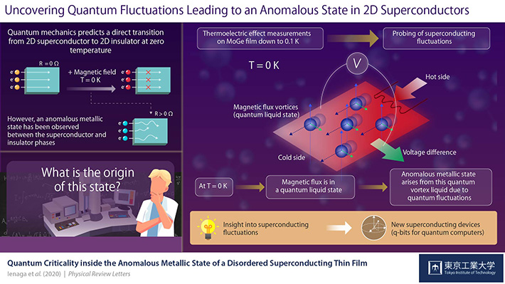 Uncovering Quantum Fluctuations Leading to an Anomalous State in 2D Superconductors