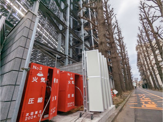 Storage racks for hydrogen generated from waste plastics