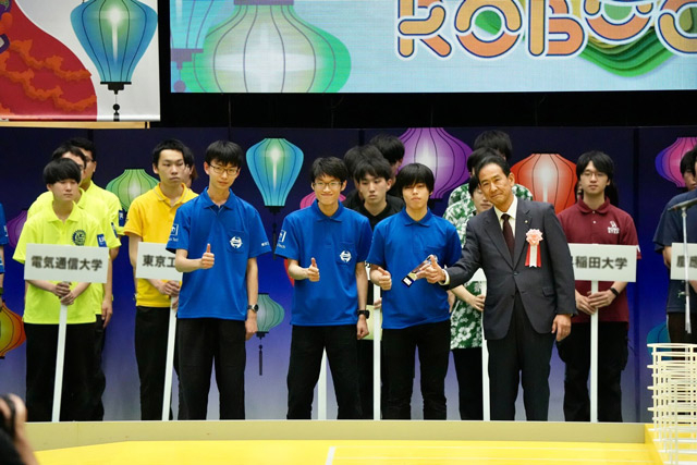 Winners of Special Award at 2024 NHK Student Robot Contest