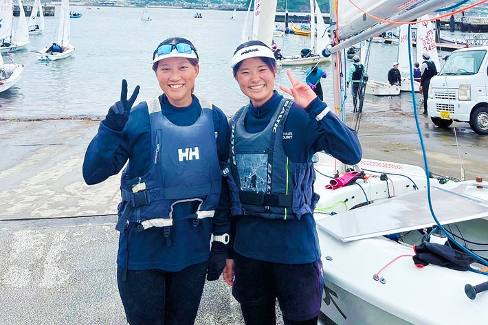 Suzuki (left) and Endo