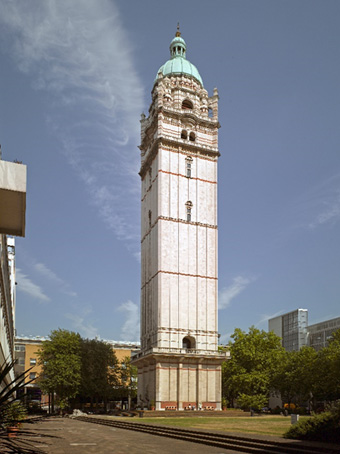 The Queen's Tower, built to mark Queen Victoria's Golden Jubilee in 1887, stands at the centre of Imperial College London's South Kensington Campus Copyright Imperial College London / Christian Richters