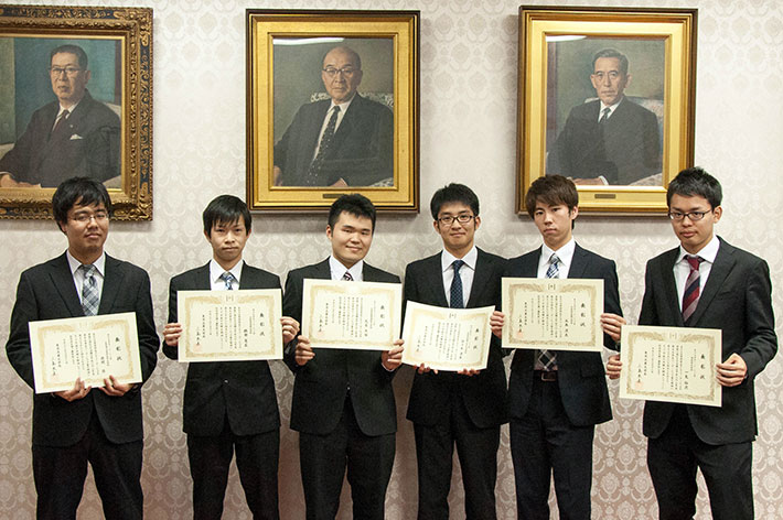 2016 Tokyo Tech Award for Student Leadership recipients