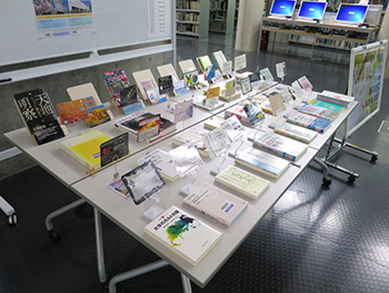 Display at Ookayama Campus