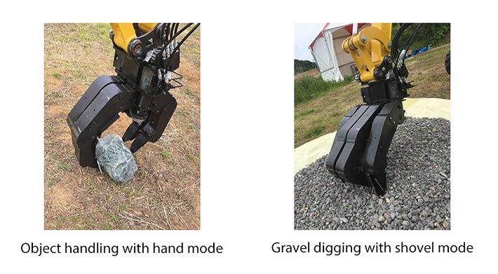 Examples of work using tough robot hand