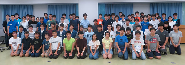 traP members with middle and high school participants