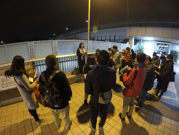 App. 60 volunteers (left: Taito City, right: Sumida City) gather for count on February 23