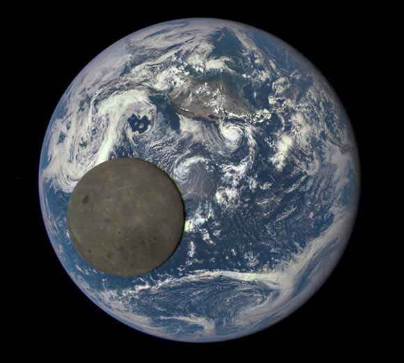The composition of the Moon's near side is oddly different from that of its far side, and scientists think they finally understand why. Credits: NASA/NOAA