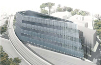 Rendering of EEI (Environment and Energy Innovation)-building