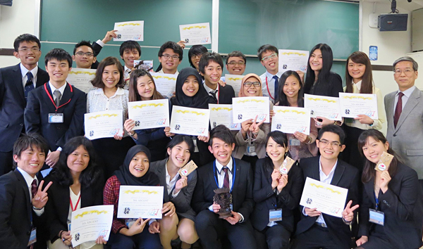 国際交流プログラム「5th ASCENT」に参加した学生・教職員