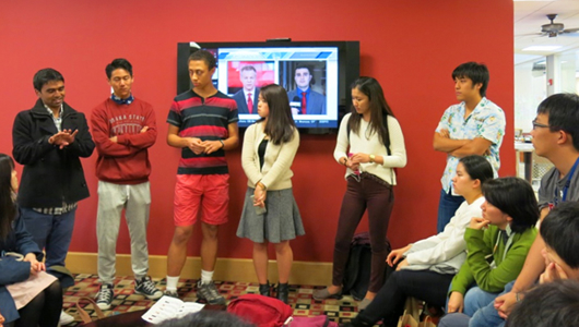 スタンフォード大学Japanese Society の学生たちと交流（アメリカ派遣）