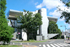 大岡山キャンパス百年記念館　正門すぐにある変わった形の建物です。