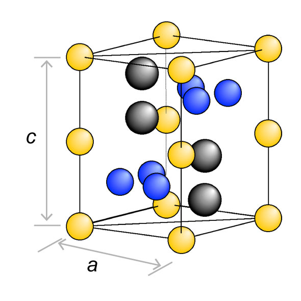 ラーベス相の結晶構造