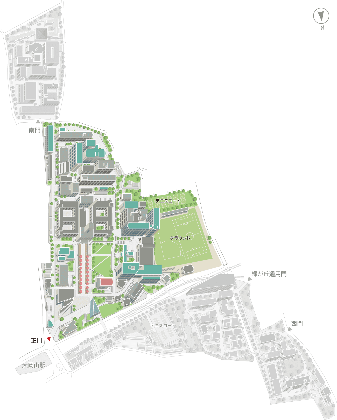 大岡山キャンパスマップ アクセス 東京工業大学