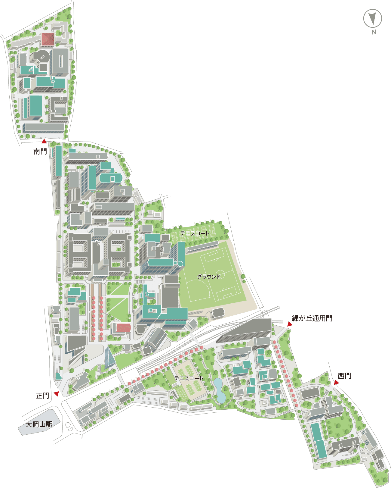 大岡山キャンパスマップ アクセス 東京工業大学
