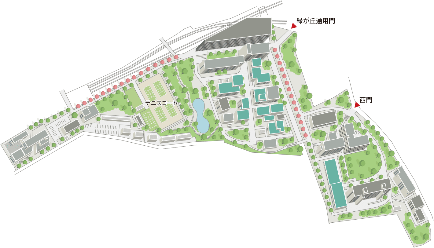 緑が丘 大岡山北地区 大岡山キャンパスマップ アクセス 東京工業大学