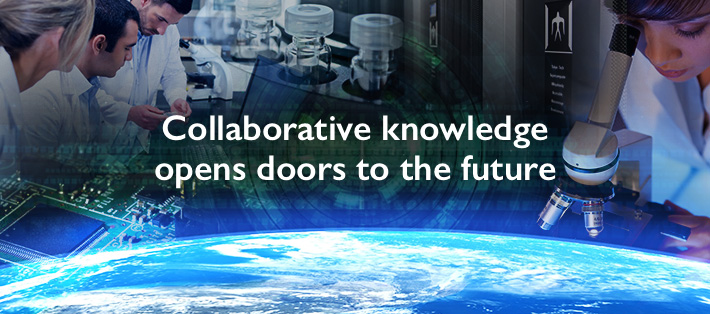 Collaborative knowledge opens doors to the future