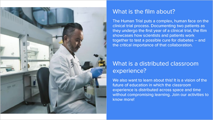 Free film screening and discussion event series #4: Documentary film "The Human Trial" Flyer