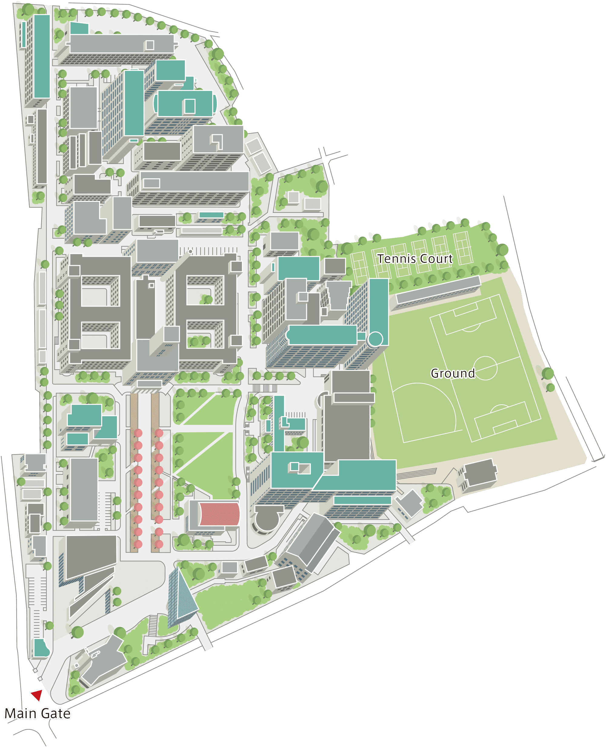Ookayama Area