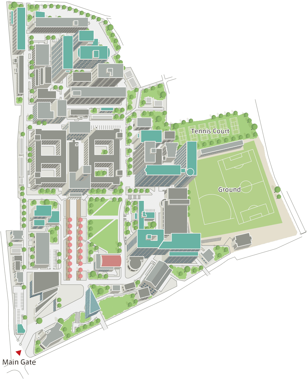 Ookayama Area Ookayama Campus Map Maps Directions Tokyo Institute Of Technology
