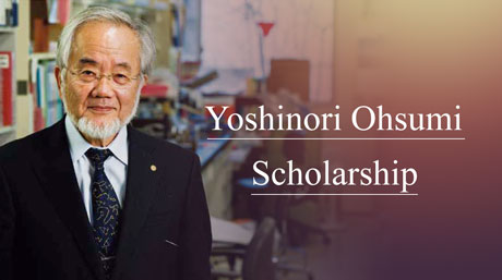 Yoshinori Ohsumi Scholarship to include category for female students