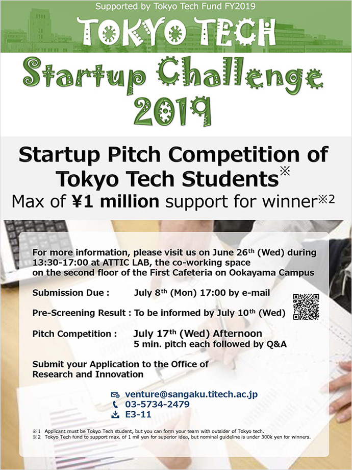 2019 Support for Student Startup Challenge