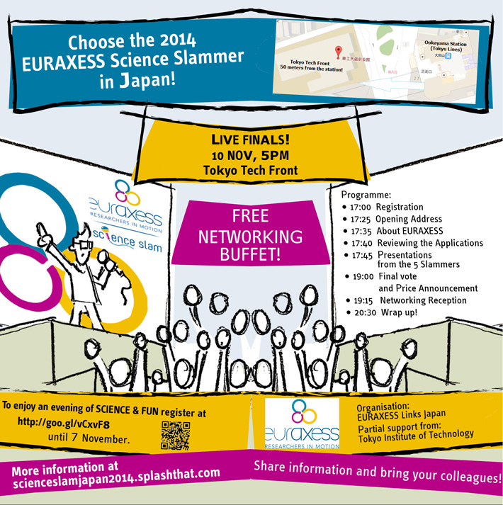 EURAXESS Science Slam Japan 2014