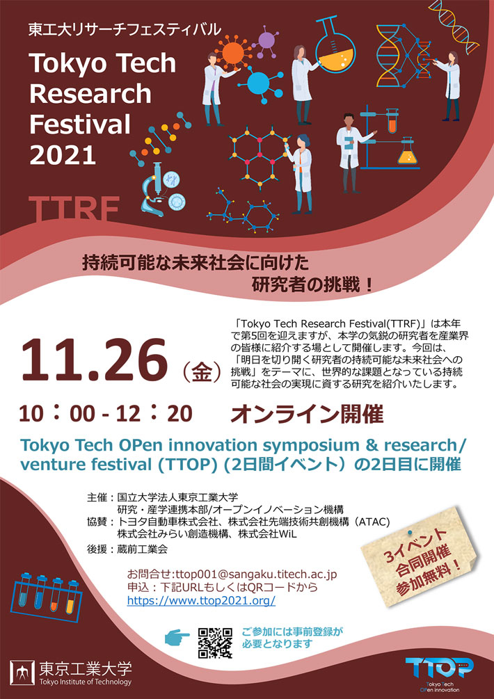 Tokyo Tech Research Festival 2021