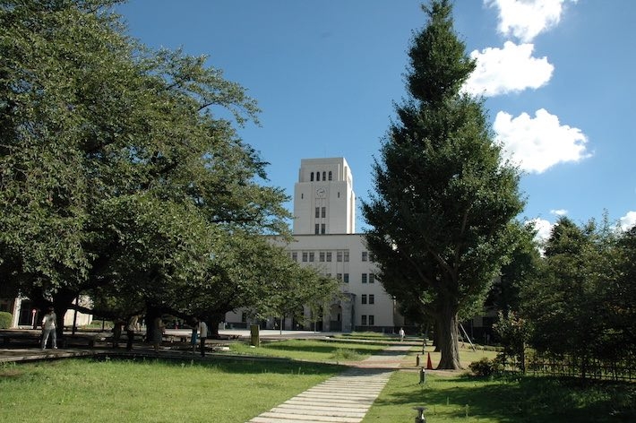 Exterior of Tokyo Tech Main Building