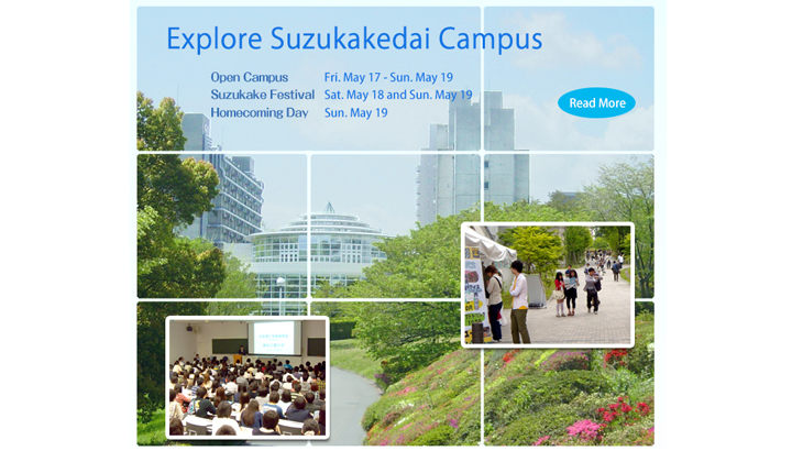 Suzukakedai Campus Week(5/17-19)