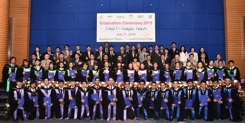TAIST-Tokyo Tech Graduation Ceremony 2015
