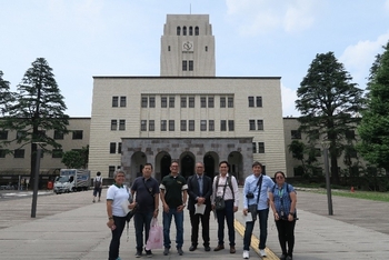  De La Salle University facility management staffs visit Tokyo Tech.
