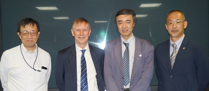 Nanyang Technological University Vice President Tim White Visits Tokyo Tech