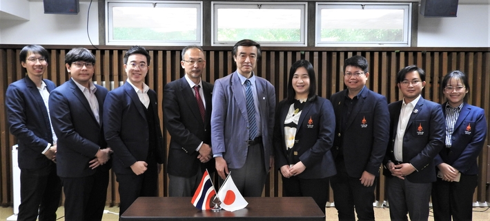 Princess Srisavangavadhana College of Medicine Chulabhorn Royal Academy's delegation visits Tokyo Tech