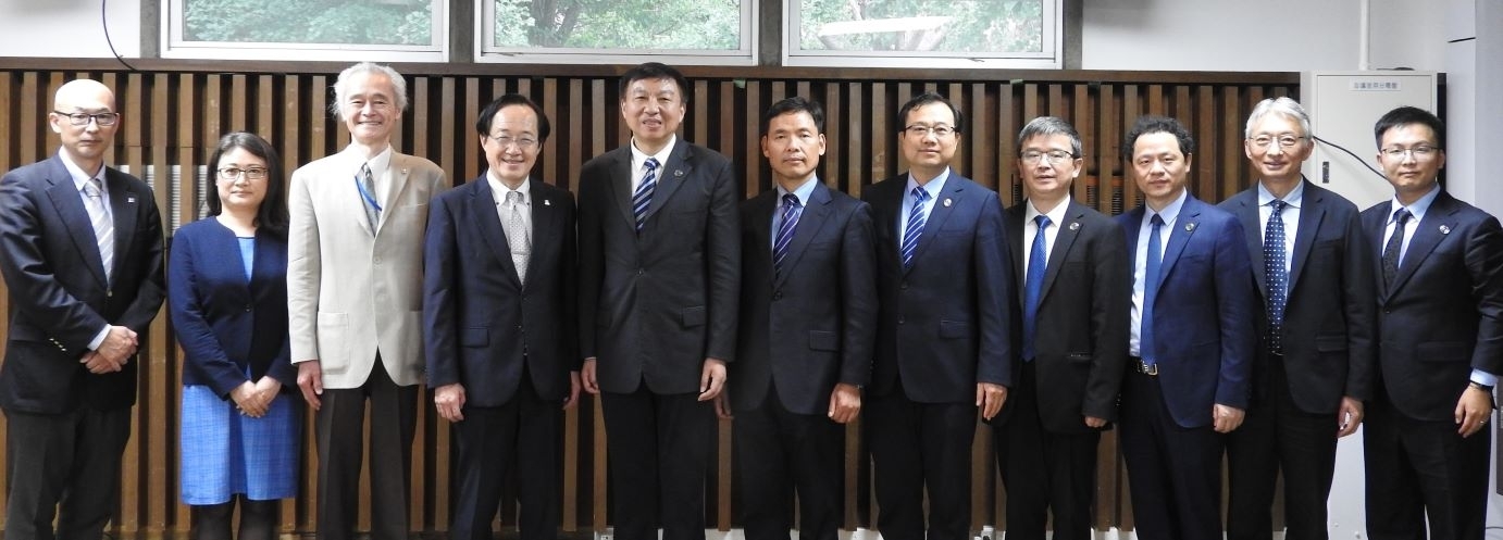 Delegation from Embassy of the People’s Republic of China in Japan and University of Science and Technology of China visits Tokyo Tech