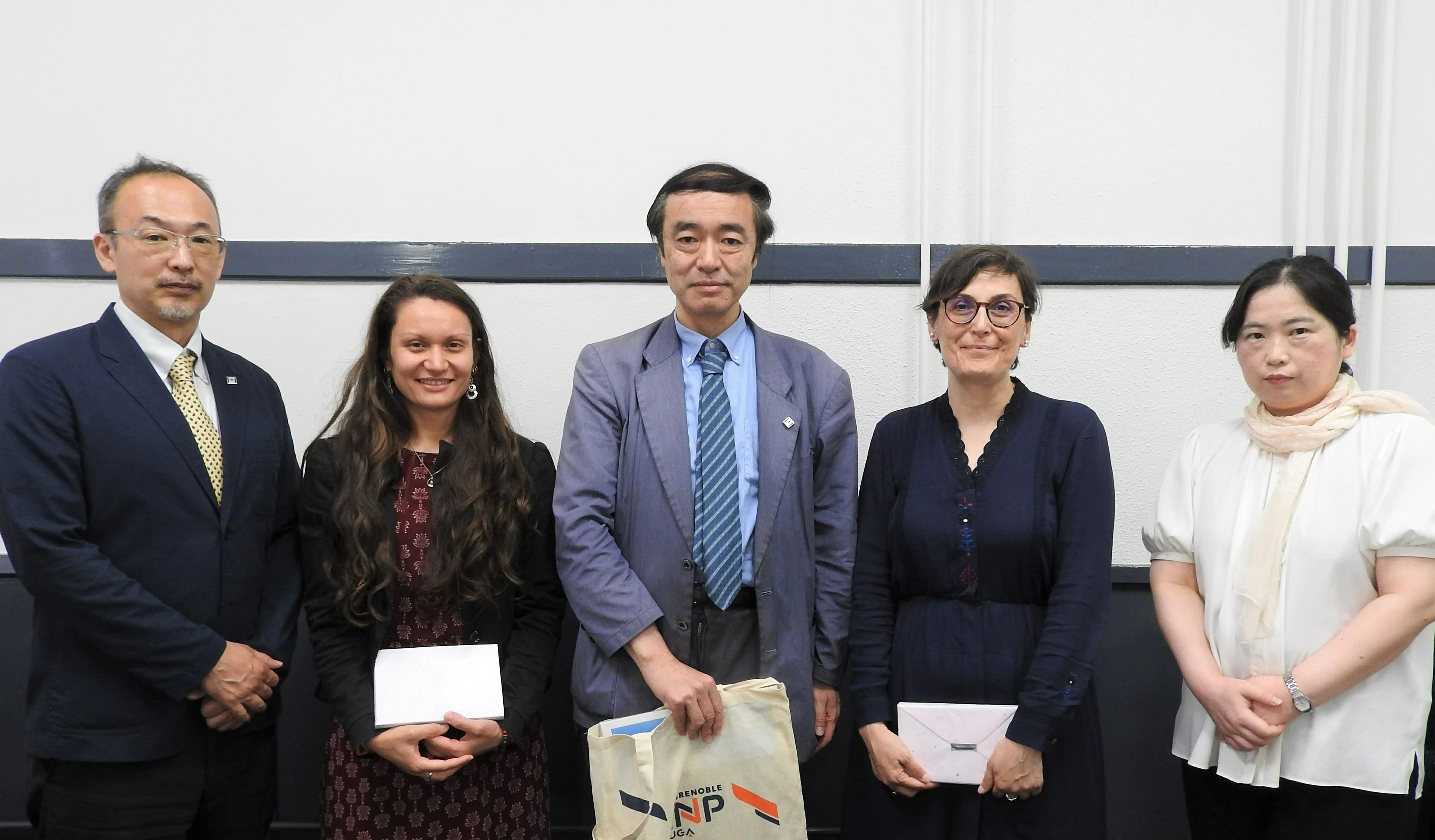 Grenoble INP-UGA's delegation visits Tokyo Tech