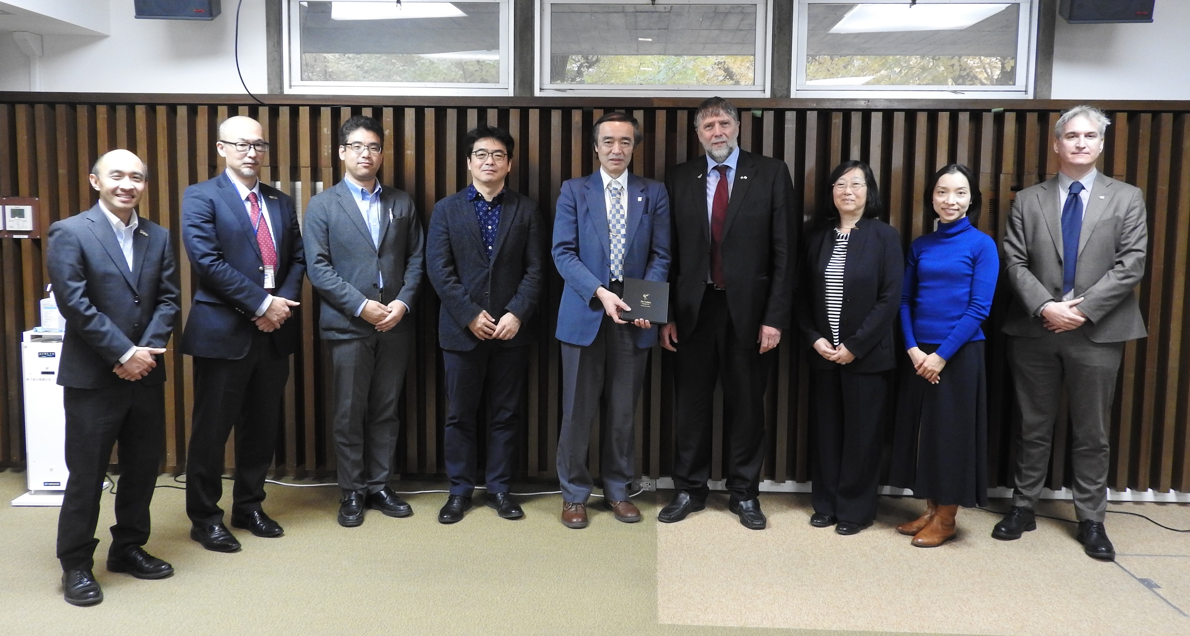 The University of Manchester's delegation visits Tokyo Tech