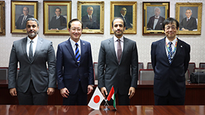 UAE Ambassador Shihab Ahmed Alfaheem visits Tokyo Tech