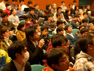 A large turnout for the symposium