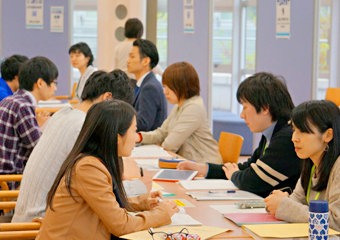 Individual consulting at the Suzukakedai Campus
