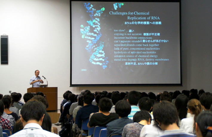 >Lecture by Professor Jack W. Szostak, >2009 Nobel laureate in Physiology or Medicine 